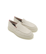 Кожаные мокасины chaol_loaf_sd HUGO - бежевый(50517277)