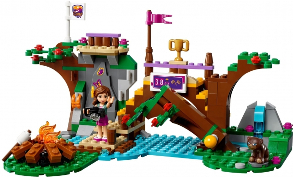 LEGO Friends: Спортивный лагерь: Сплав по реке 41121 — Adventure Camp Rafting — Лего Френдз Друзья Подружки