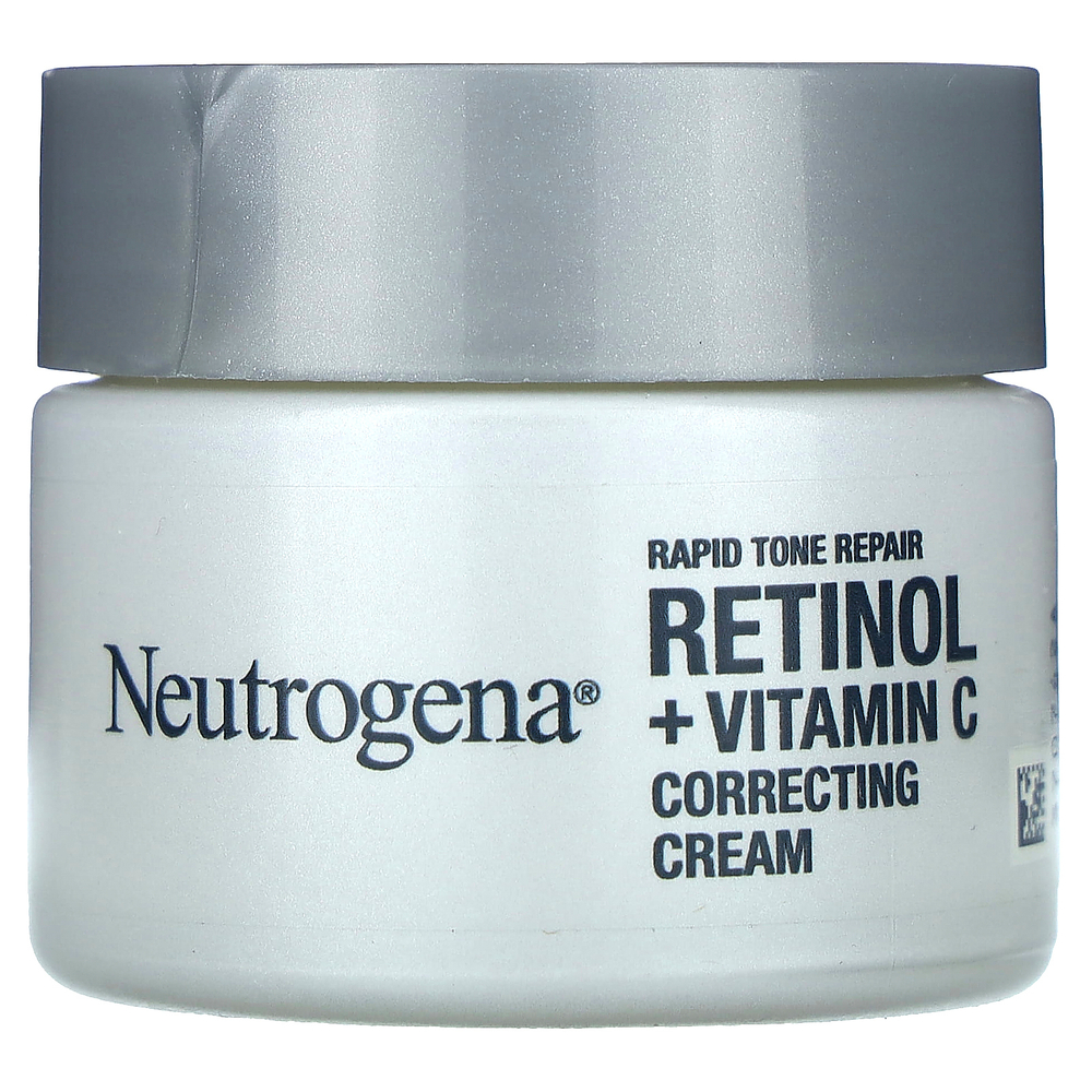 Neutrogena, Rapid Tone Repair, корректирующий крем с ретинолом и витамином C, 48 г (1,7 унции)