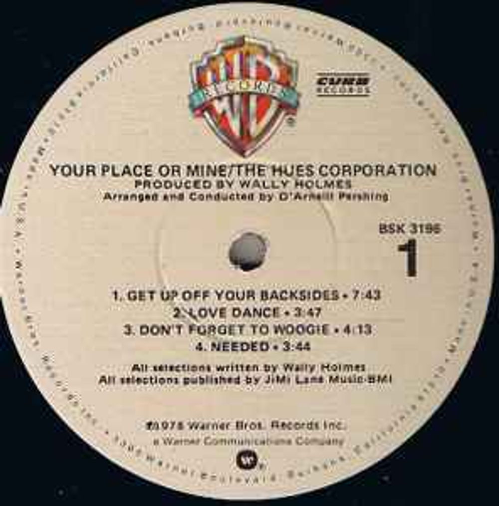 The Hues Corporation - Your Place Or Mine (США 1978г.)