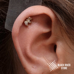 3K Marquise v.2 Crystal PVD Yellow