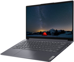 Ультрабук Lenovo Yoga Slim 7 14IIL05 14;(1920x1080)IPS/ i5-1035G4(1.1ГГц)/ 16Гб/ 1Тб SSD/ Iris Plus Graphics/ нет DVD/ Win10 / Зеленый 82A1008BRU