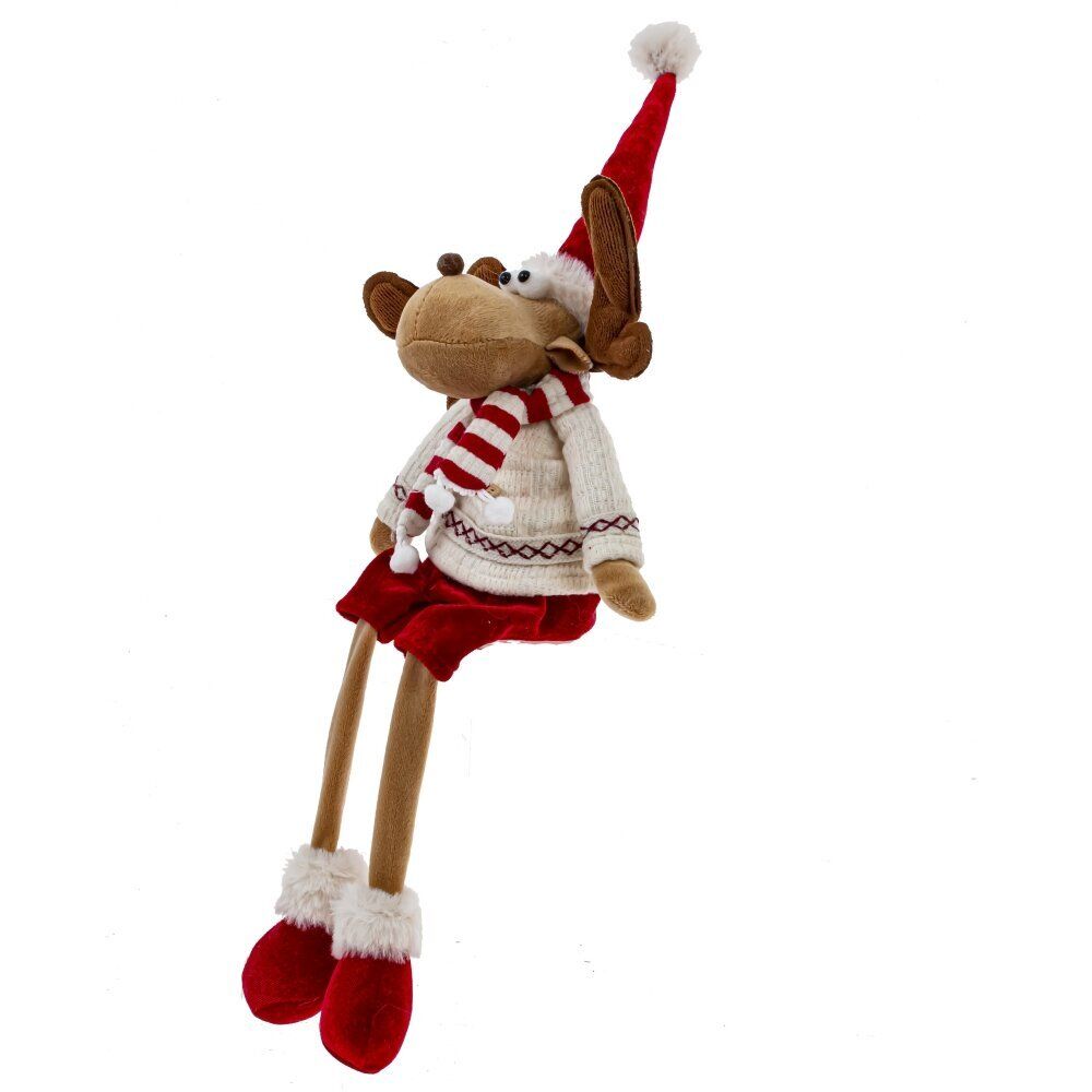 GAEM Игрушка набивная "Олень", L20 W9,5 H42/15 см, 2в.
