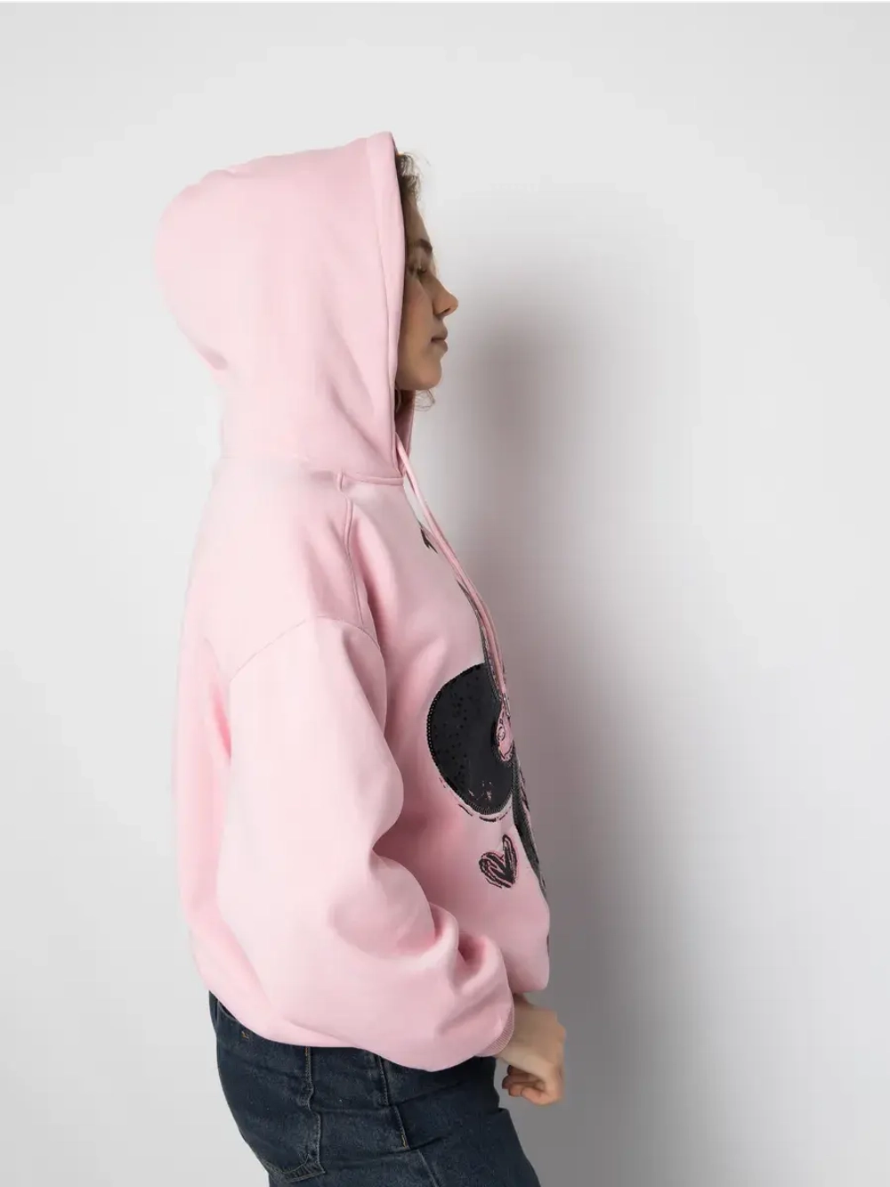 Толстовка утепленная с капюшоном