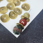 Бусина проставка, разделитель бусин, 15мм, бижутерный сплав