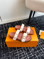 Louis Vuitton Bom Dia Flat Comfort Mule (5 colors)