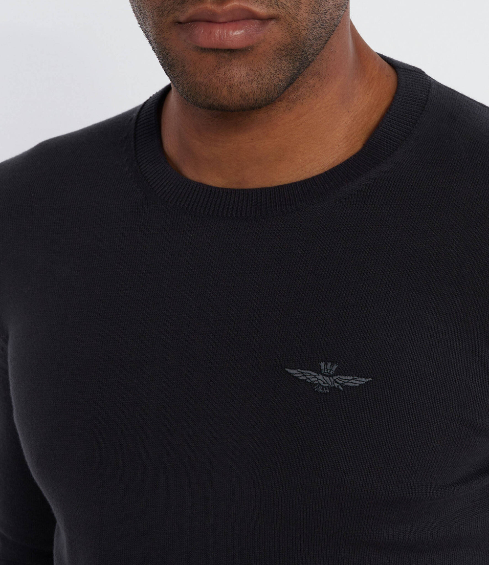 Свитер Aeronautica Militare - графитовый(MA1488L506)