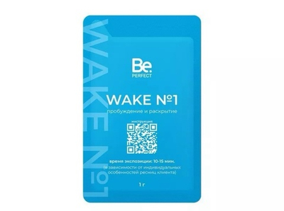 Состав для ламинирования №1 Be Perfect "Wake" Саше 1г.