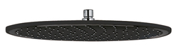 Верхний душ KLUDI A-QA круглый, плоский, 300 мм, черный матовый (6433087-00)