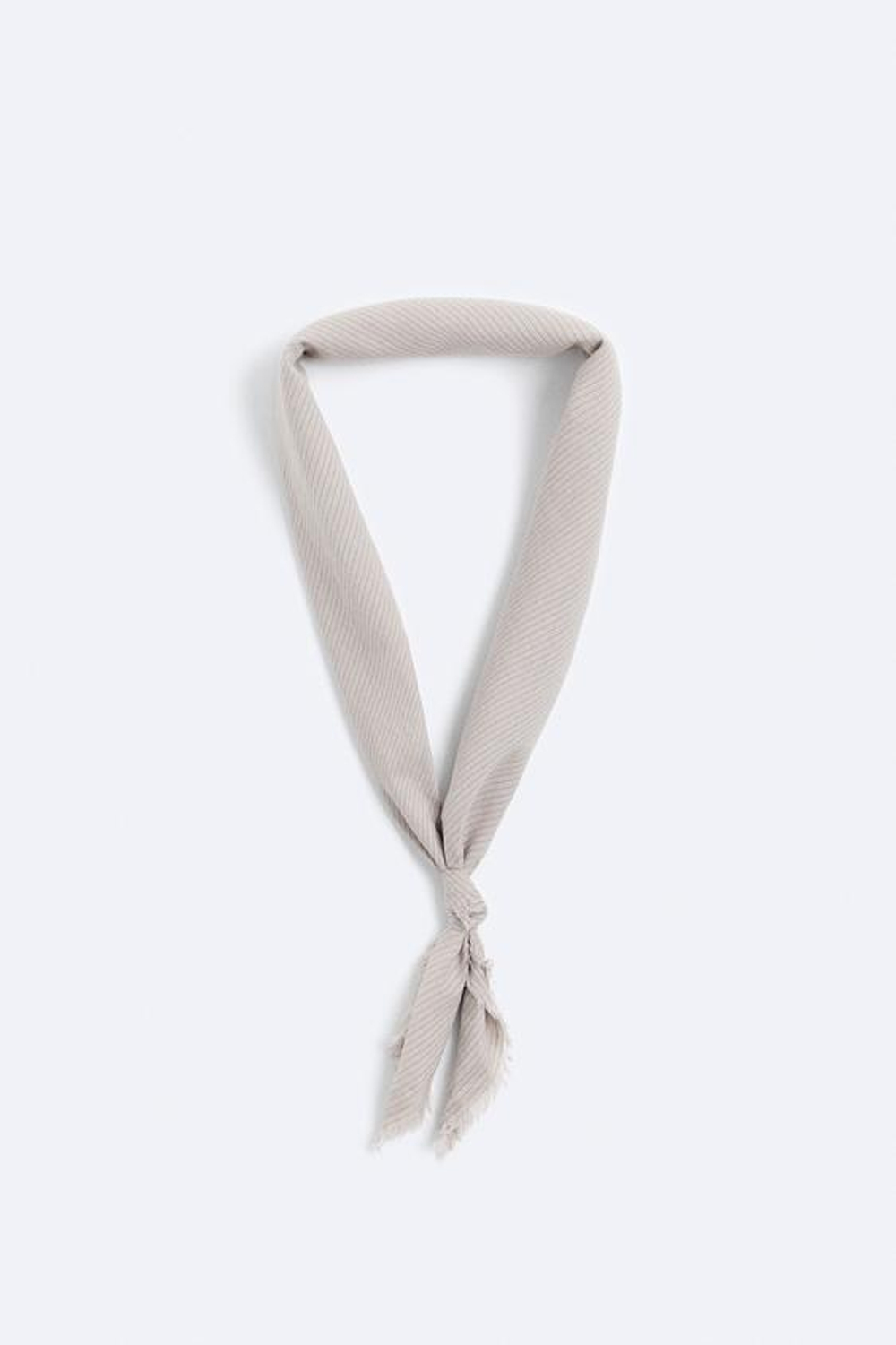 ZARA БАНДАНА В КЛЕТКУ, СЕРЫЙ