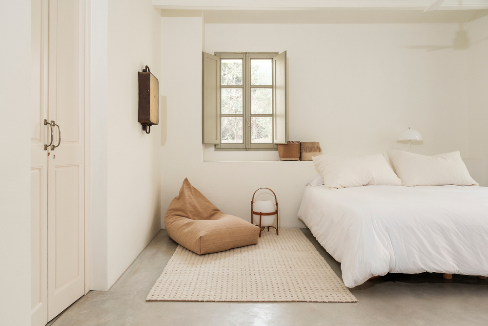 Шерстяной стираемый ковер Lorena Canals Basics Natural M (140 x 200 см)