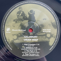 Винтажная виниловая пластинка LP Uriah Heep Salisbury (Европейский Союз 2013)