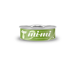 Полнорационный консервированный корм для кошек Mi-Mi с перепелинным яйцом 80 г