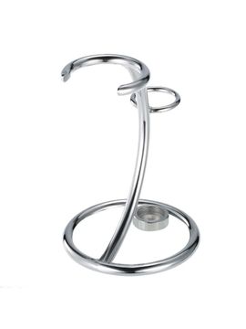 Подставка для станка и помазка Kurt, серебристая, K_90003