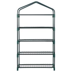 Теплица GREEN APPLE GA-House-4 со светильниками в комплекте 4 яруса 1250х690х300 мм