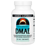 Source Naturals, ДМАЭ, 351 мг, 200 таблеток
