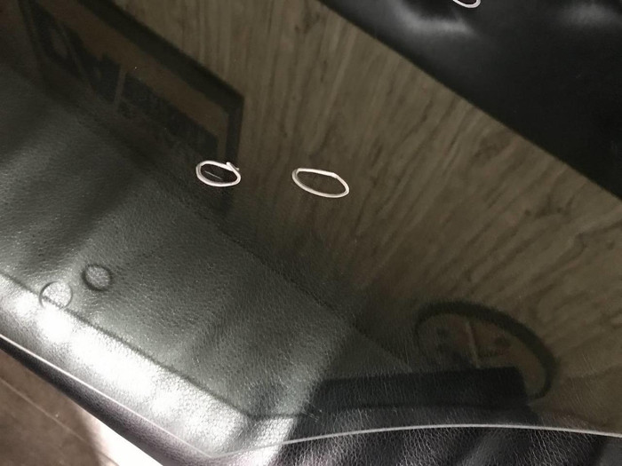 Стекло двери заднее правое VW Polo Sedan (2010-2020)