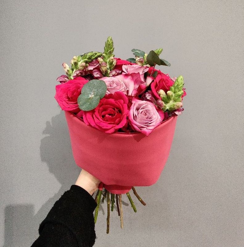 Букет "Вишневый морс"