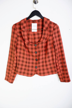 Костюм в клетку, визуально на 42/44 размер