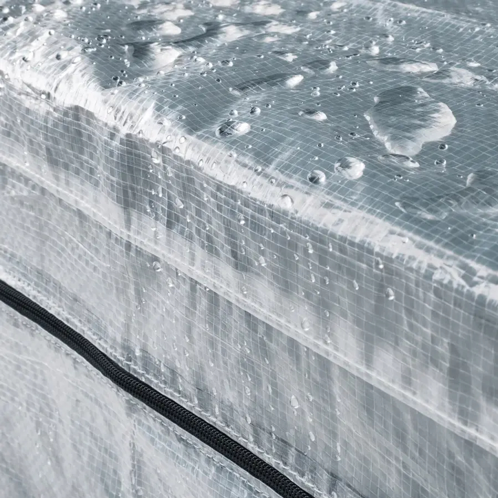 Стеллаж с чехлом - IKEA HYLLIS, 60х27х140 см, оцинкованный, ХИЛЛИС ИКЕА