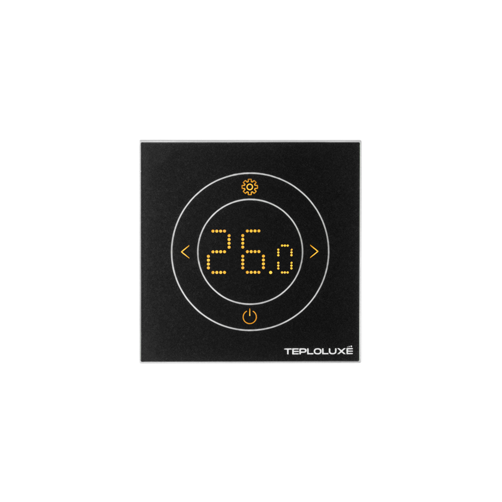 Терморегулятор электронный Теплолюкс Solus Zen Wi-Fi черный/серебро
