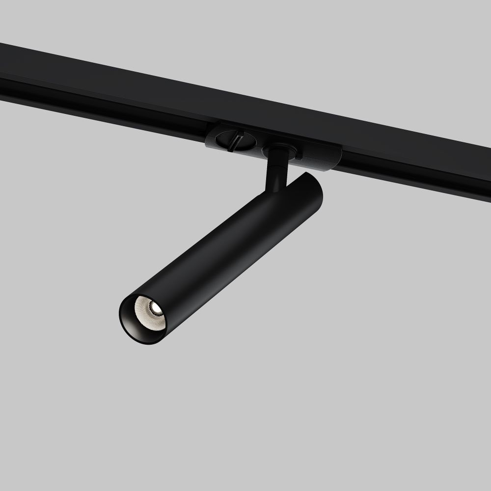 Трековый однофазный светодиодный светильник Maytoni Unity   TR141-1-6W4K-M-B