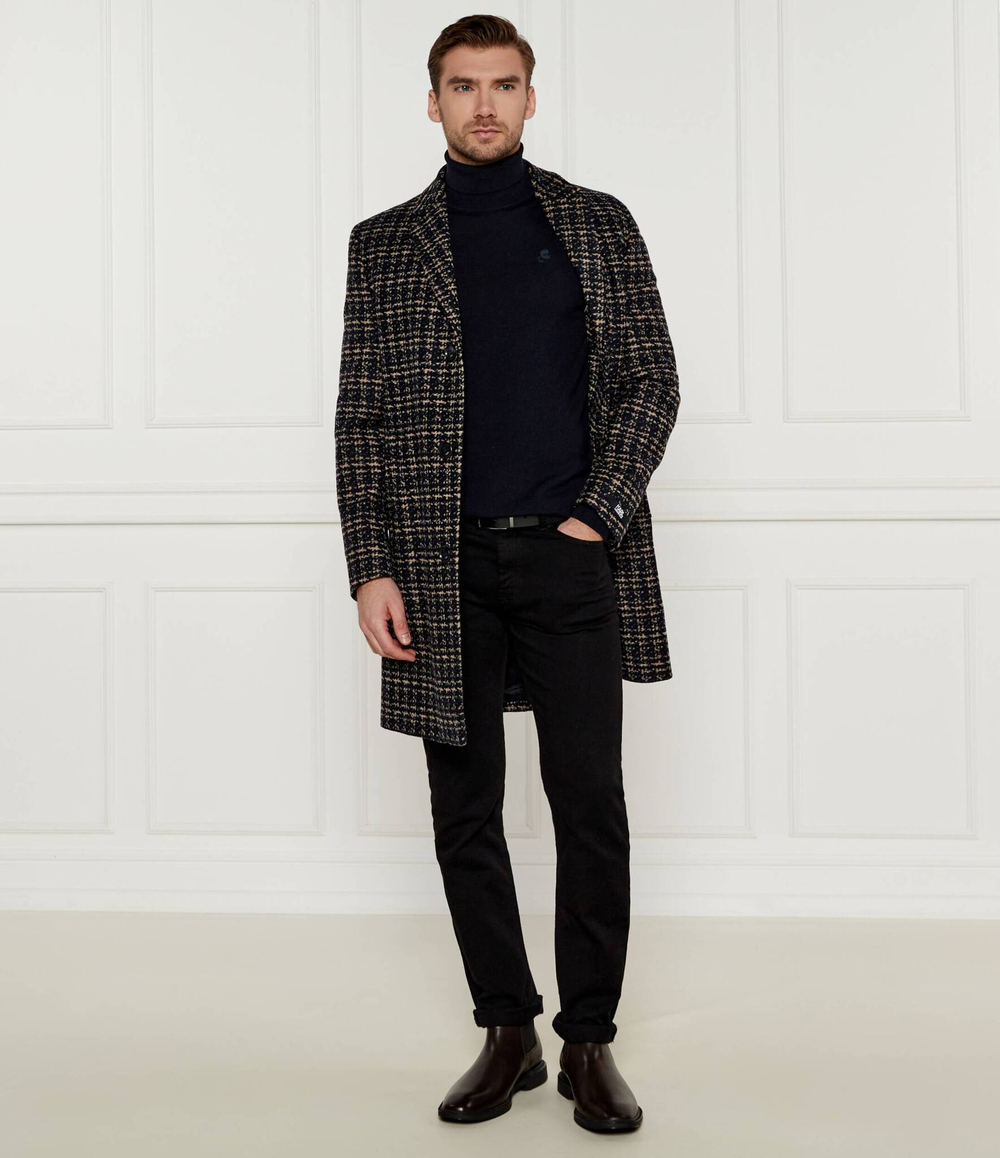 Шерстяной гольф Karl Lagerfeld - темно-синий(655058 544399)