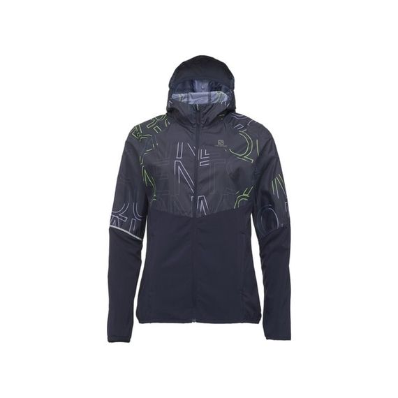 Куртка Salomon AGILE FZ HOODIE W женская, размер 40-42 (LC1627700)