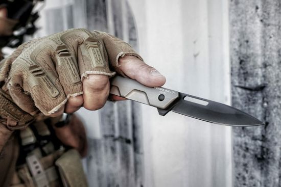 Нож Extrema Ratio Ferrum T Tactical MUD (Ферум Тактикал МУД) - сталь N690, рукоять алюминий