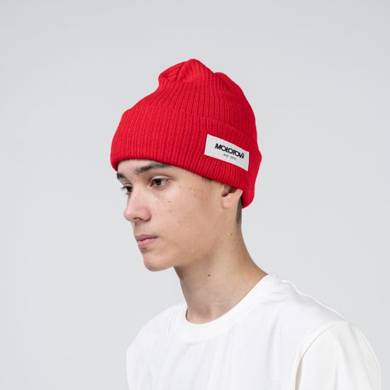 Шапка Molotov Basic Patch (Красный)