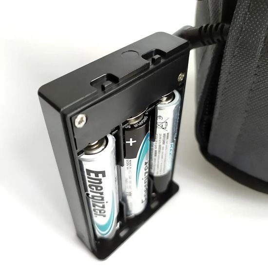 Рукавицы RL-R-02A с подогревом RedLaika на батарейках (AA) серые