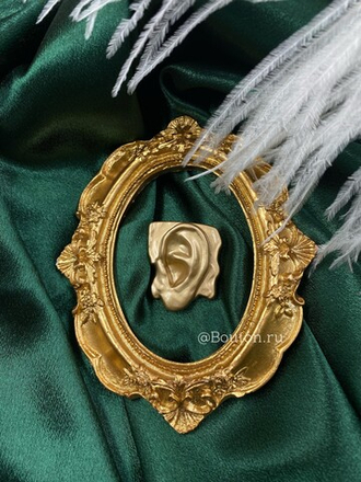 Пуговицы Скиапар. "Ухо" античное золото