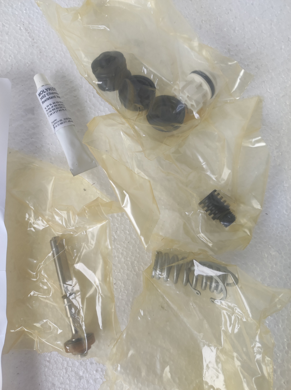 Ремкомплект блока подготовки воздуха осушителя Volvo FH , Renault T-series (клапан сброса) Knorr K035697K50