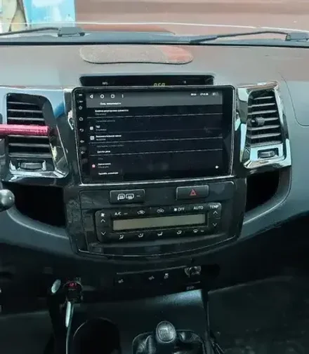 Магнитола для Toyota HiLux 2011-2015 - Kuberg QLed, Android 13, TS20, CarPlay, SIM-слот