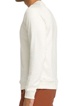 Мужская теннисная кофта Wilson Milton Merino Wool Tech Crewneck - Бежевый