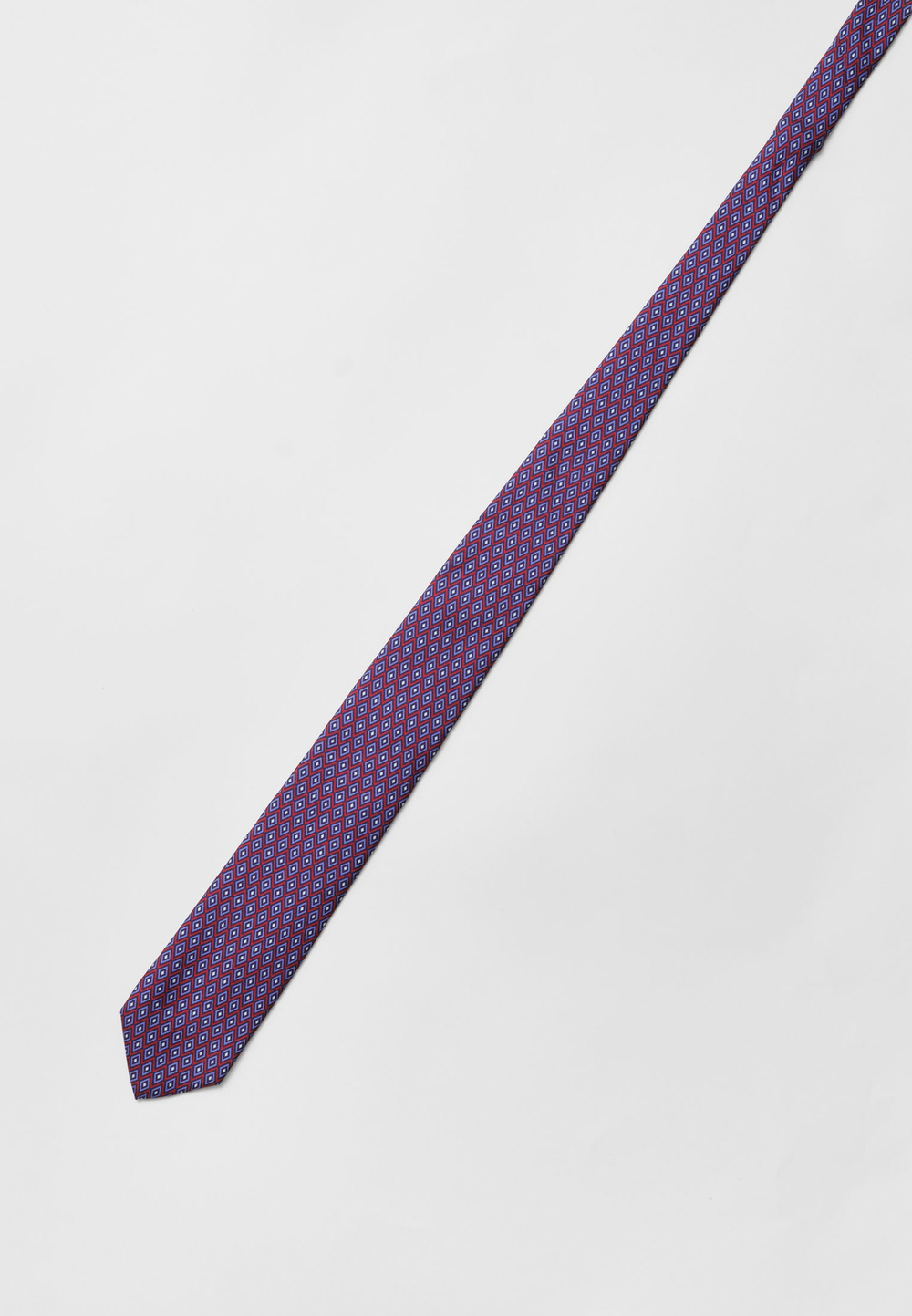 Галстук BOTAKOZ LARGE BLUE BURGUNDY