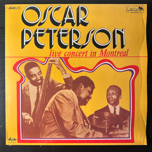 Oscar Peterson ‎– Live Concert In Montreal (Италия 1981г.)