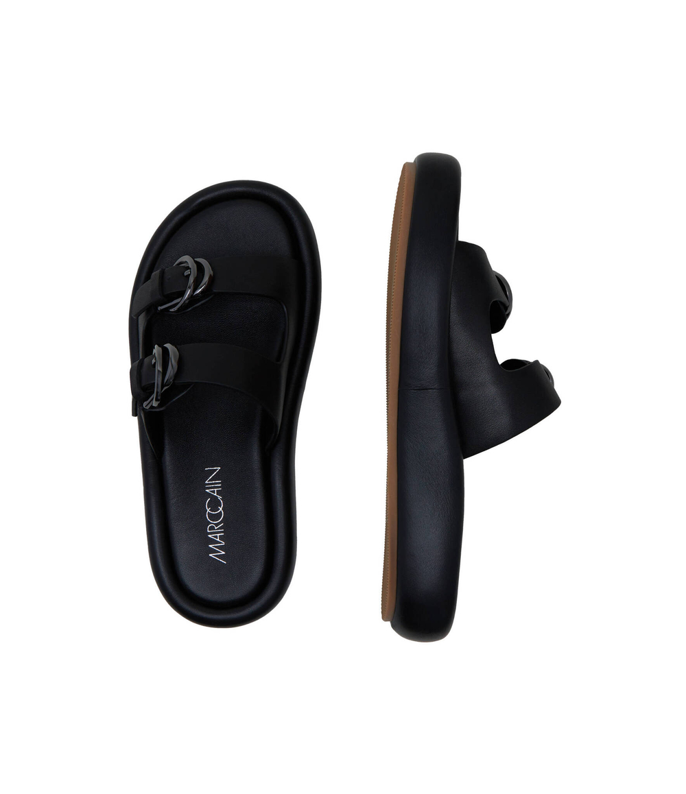 Кожаные босоножки Marc Cain - черный(WB SG.01 L04)