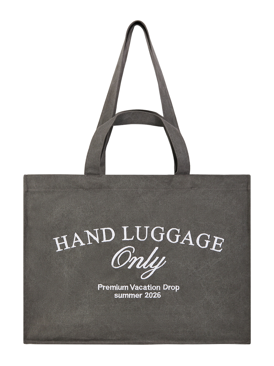 Сумка "Hand luggage only" серая