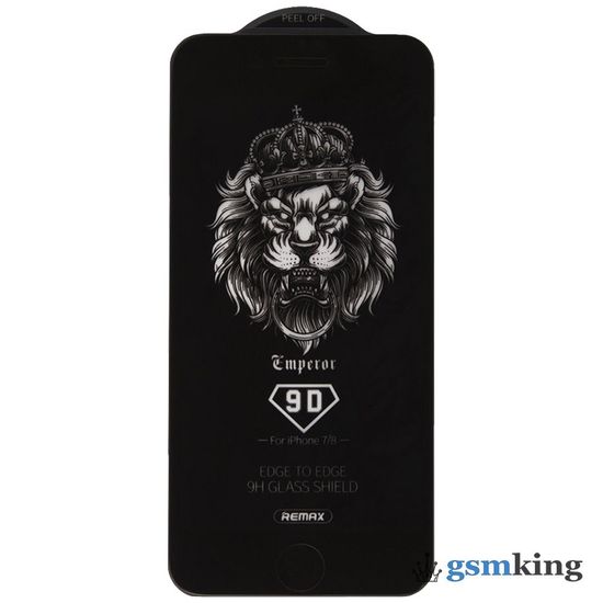 REMAX Emperor Glass GL-35 for iPhone 7 | 8 | SE 2020-22 Black (Чёрное)