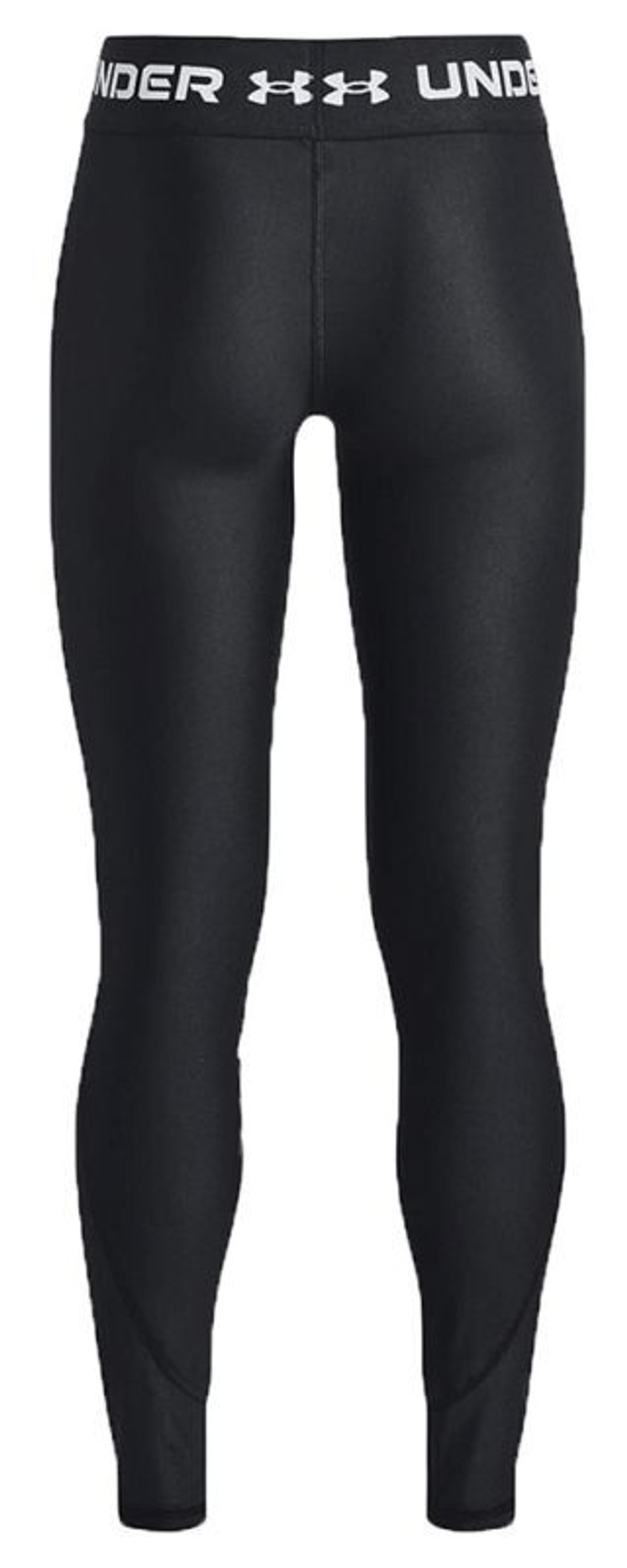 Штаны для девочки теннисные Under Armour Girls' HeatGear Leggings - black/white