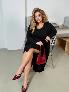 Платье с кардиганом УК-8864-2 Fabrika