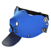 Синяя неопреновая маска Дог Sitabella BDSM Accessories 3445-5