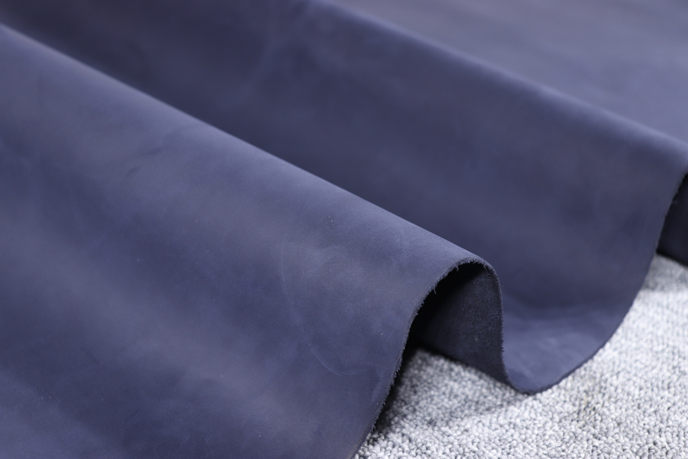 1,4-1,6 Кожа галантерейная Крейзи Хорс Синий К/К