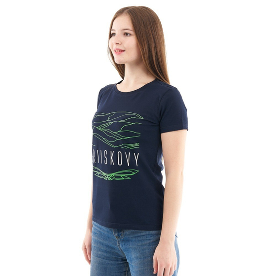 ФУТБОЛКА ЖЕНСКАЯ С ПРИНТОМ DRAGONFLY PRIISKOVY