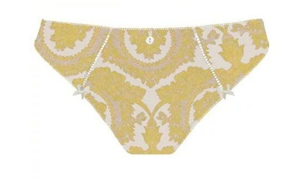 Трусы-стринги Lilly Rose с декоративными вставками из кружева (Размер: 50) (Цвет: белый)
