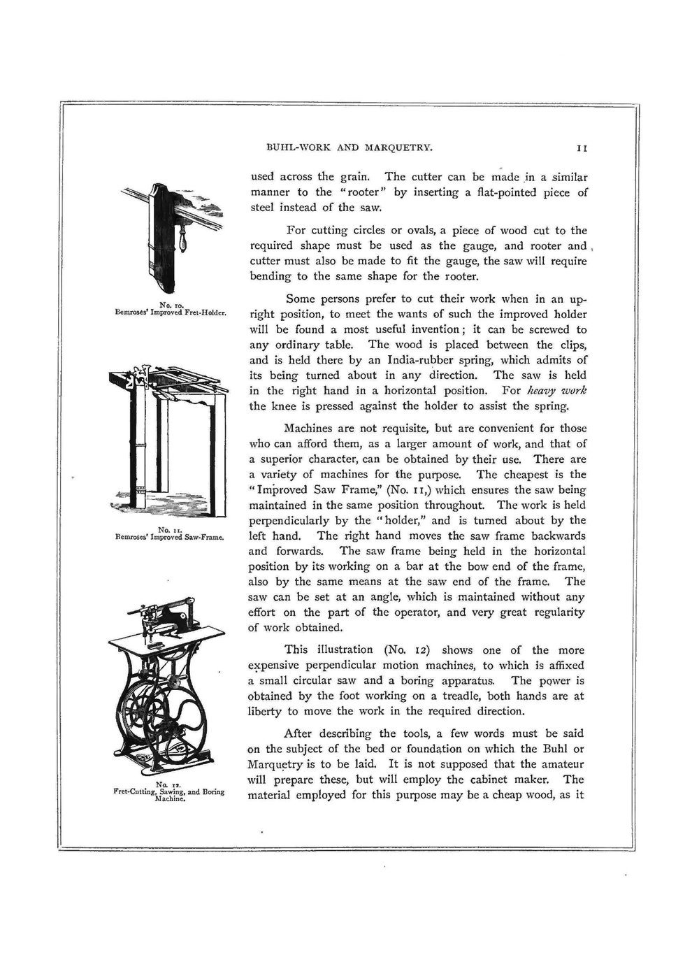 Manual of Buhl-work and marquetry. with practical instructions for learners, and ninety coloured designs | W. Bemrose