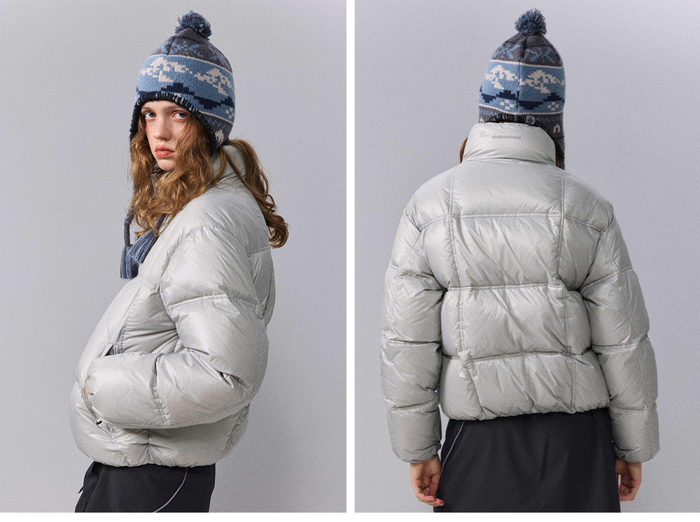 Пуховик Женский Nothomme Monterest Women’s Mountain-Style Quilted Water-Repellent Down Jacket