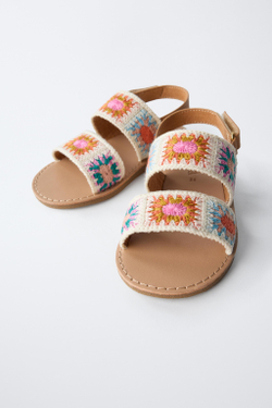 ZARA САНДАЛИИ, ЭКРЮ