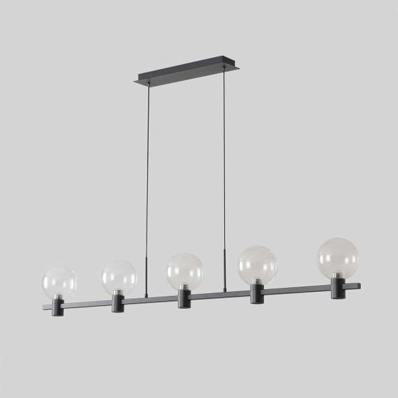 Светильник подвесной Crystal Lux DUET SP35W LED BLACK